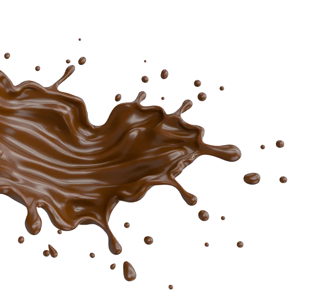 Milk splash decoration